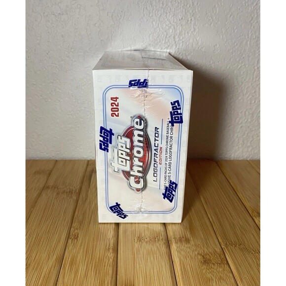 2024 TOPPS CHROME LOGOFRACTOR BASEBALL BOX NEW & SEALED NWT - Picture 3 of 5